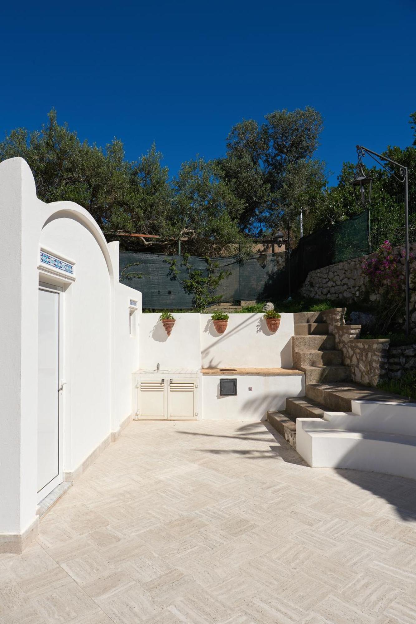 La Casa Dei Merli Capri Luaran gambar